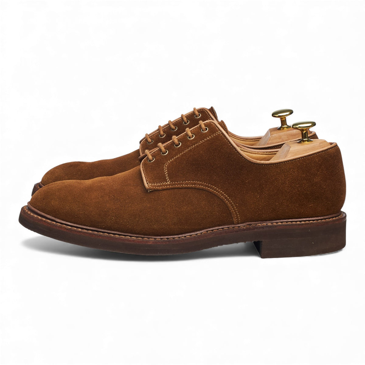 'Sedgemoor 2' Snuff Brown Suede Derby UK 8.5 E