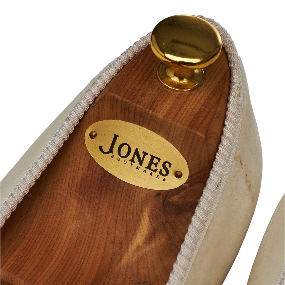 White Velvet Slippers UK 10.5