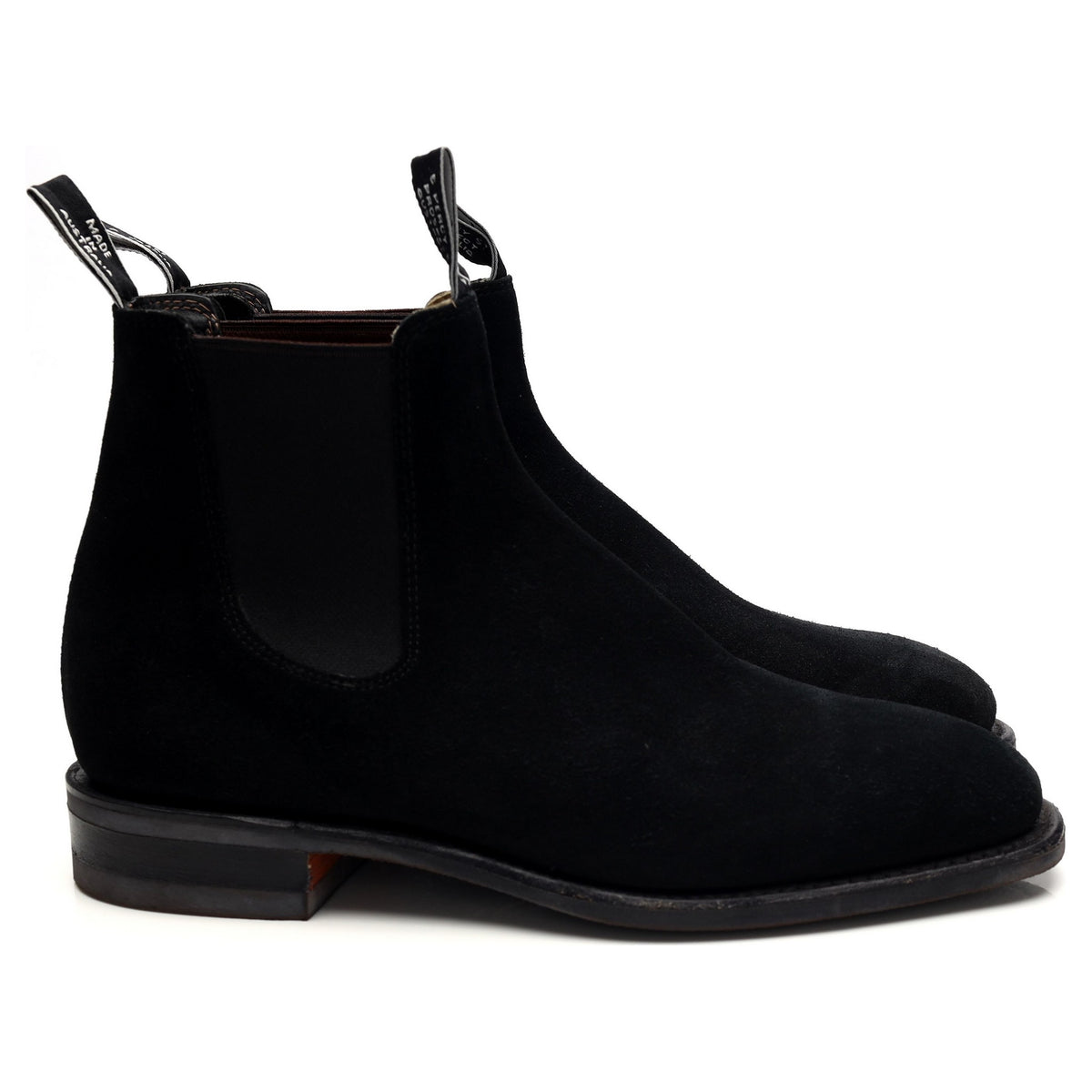 &#39;Comfort Craftsman&#39; Black Suede Chelsea Boot UK 8 G