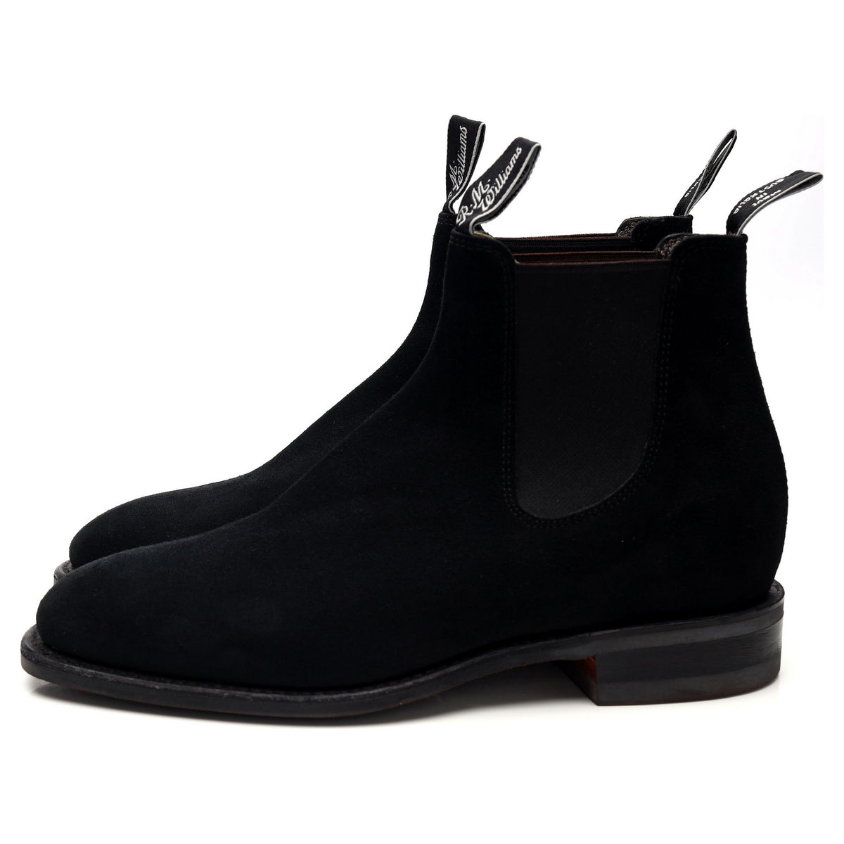 &#39;Comfort Craftsman&#39; Black Suede Chelsea Boot UK 8 G