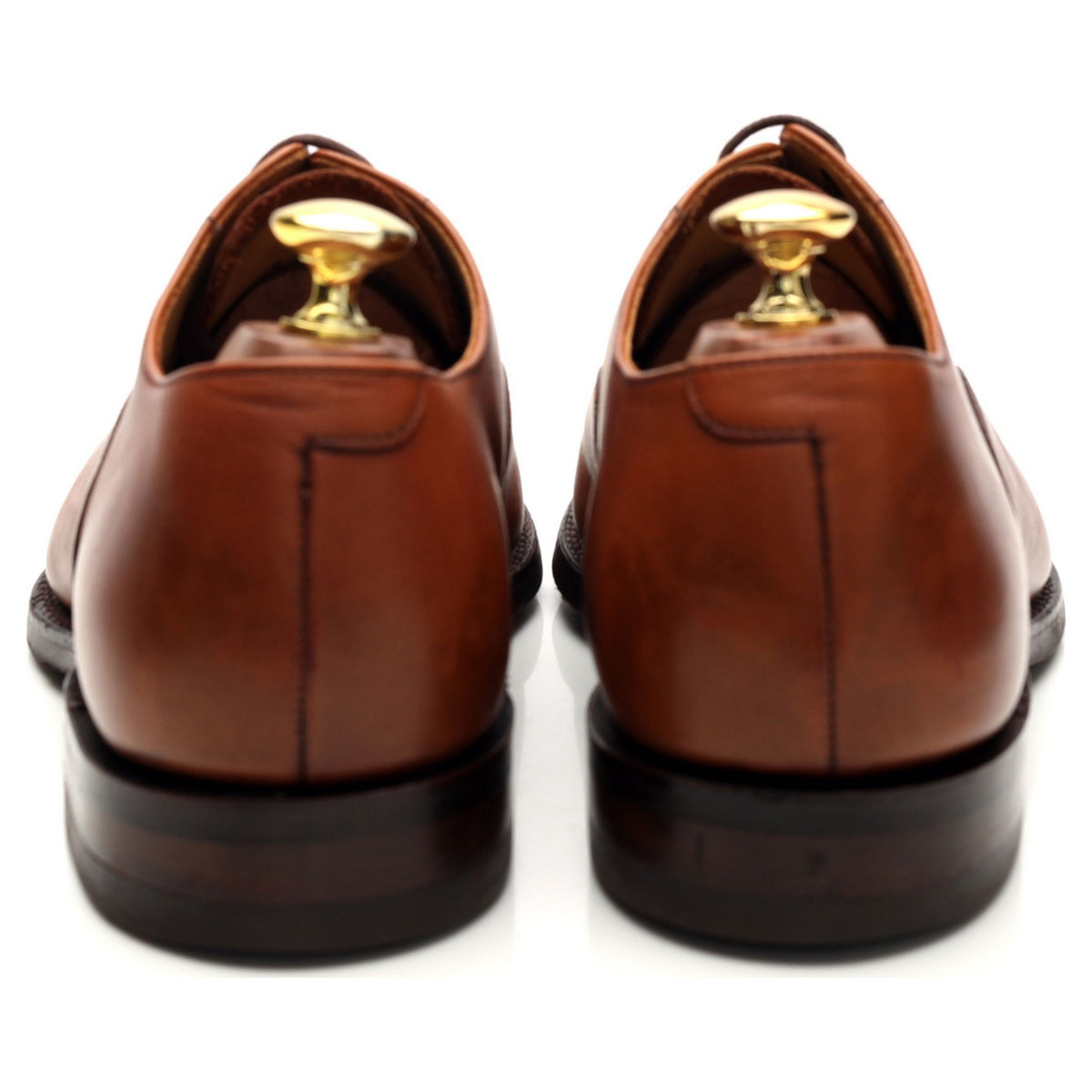 &#39;Archway&#39; Tan Brown Leather Oxford UK 8 G