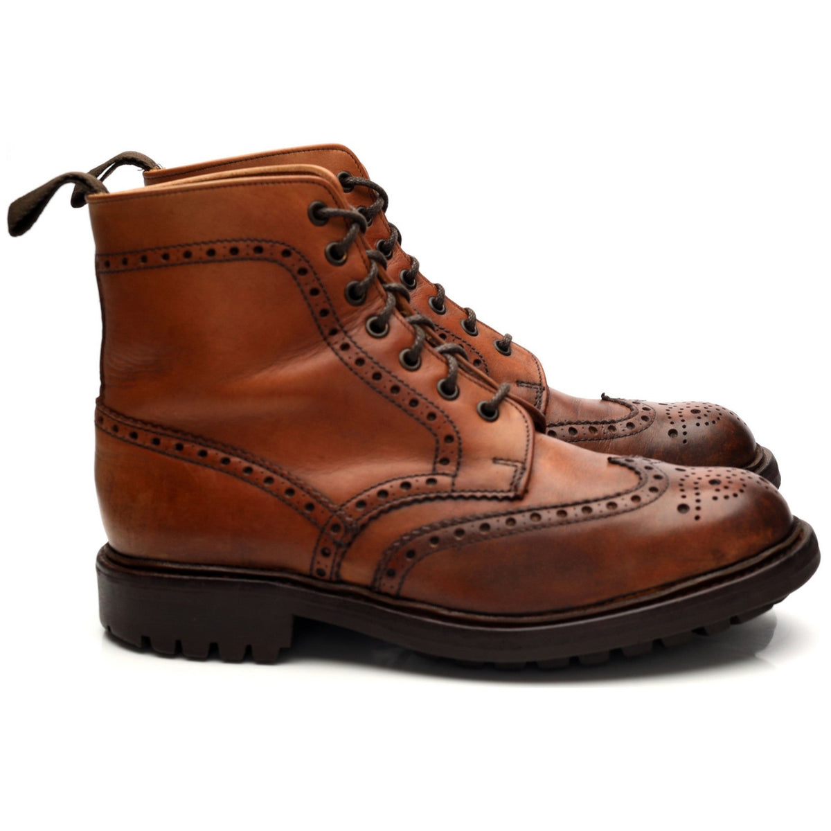 &#39;Grasmere&#39; Tan Brown Leather Boot UK 7 FX