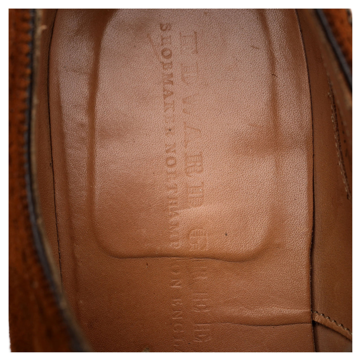 &#39;Southwold&#39; Tan Brown Leather / Suede Oxford UK 7 E