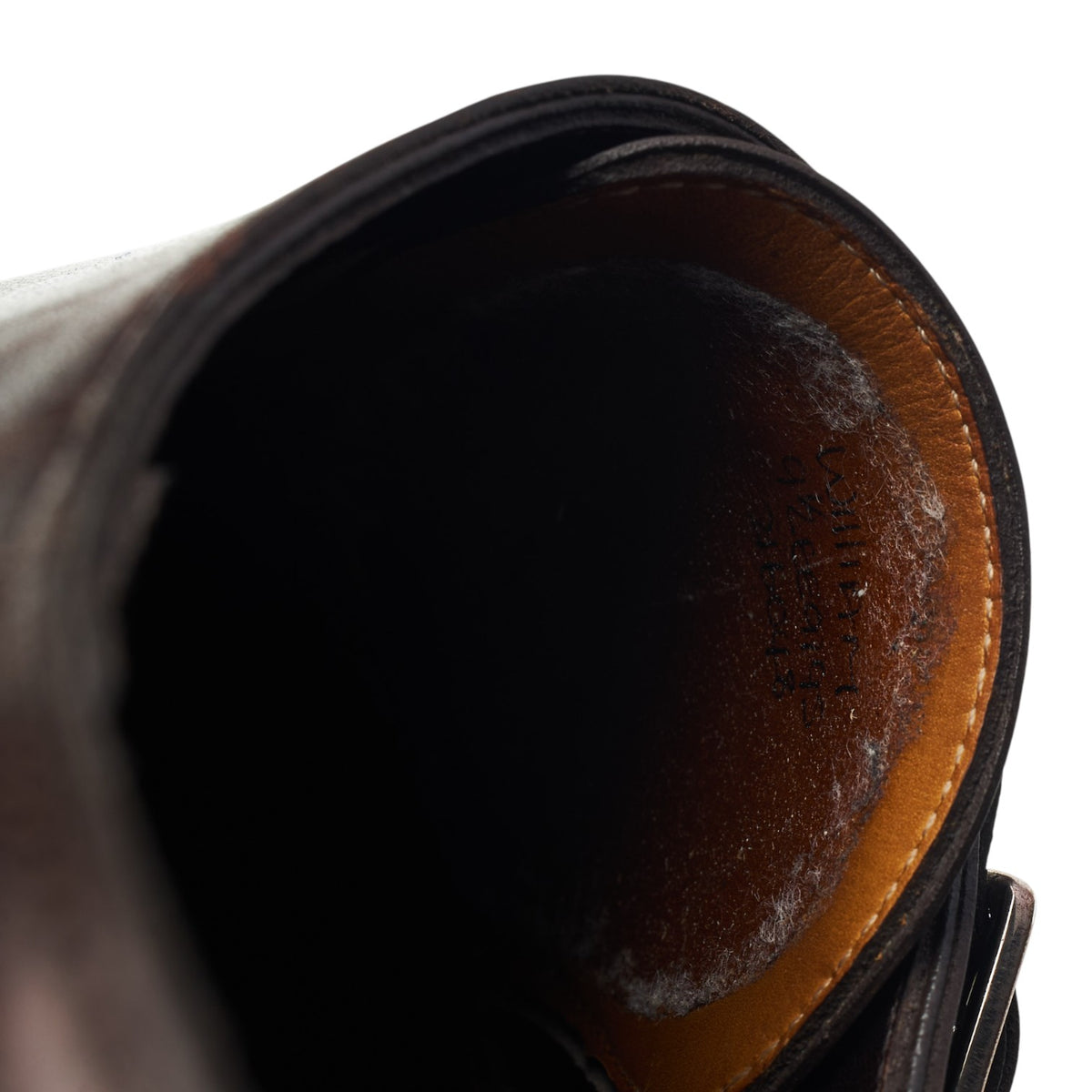 'William' Dark Brown Museum Leather Double Monk Strap UK 9.5 EE