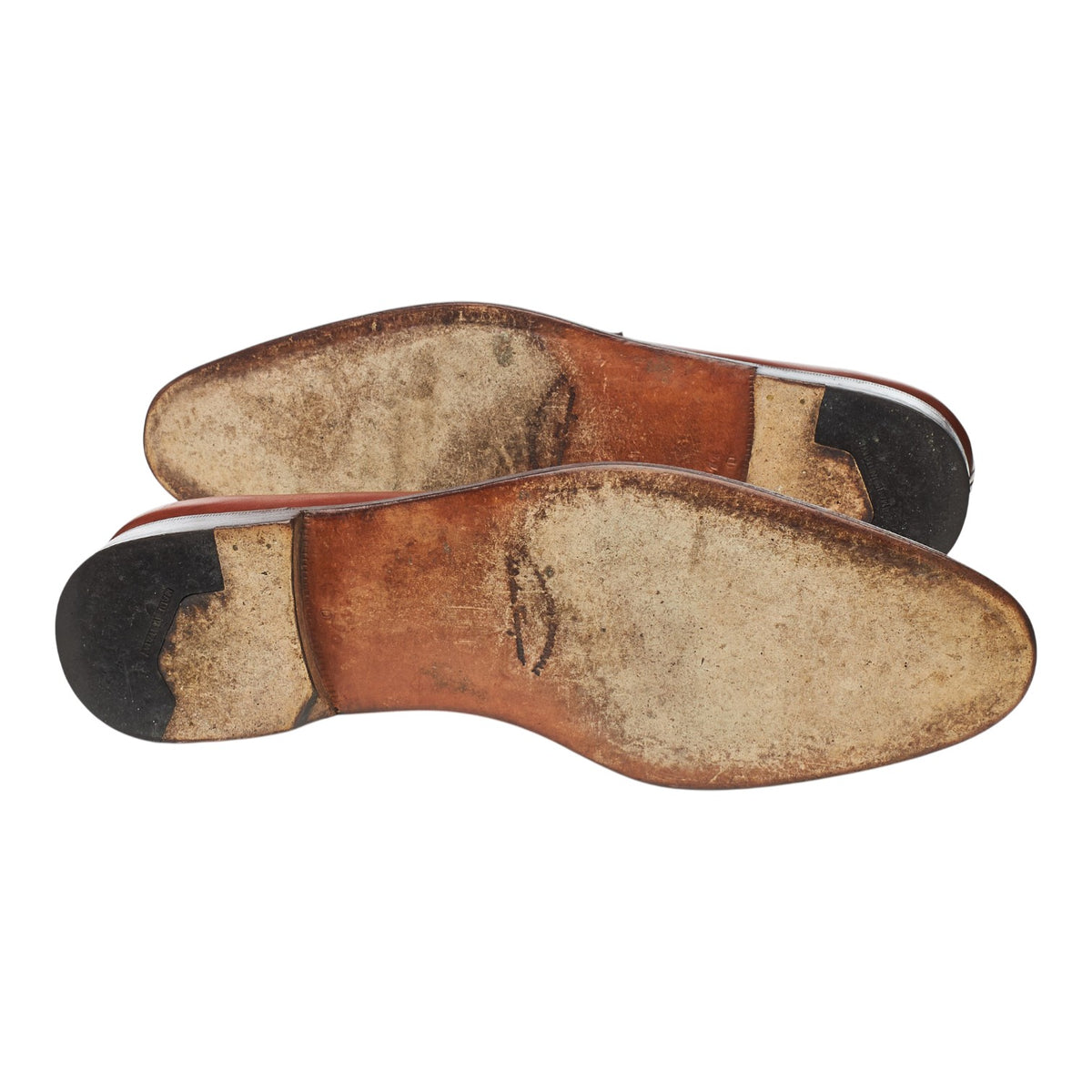 Brown Leather Loafers UK 11.5 D