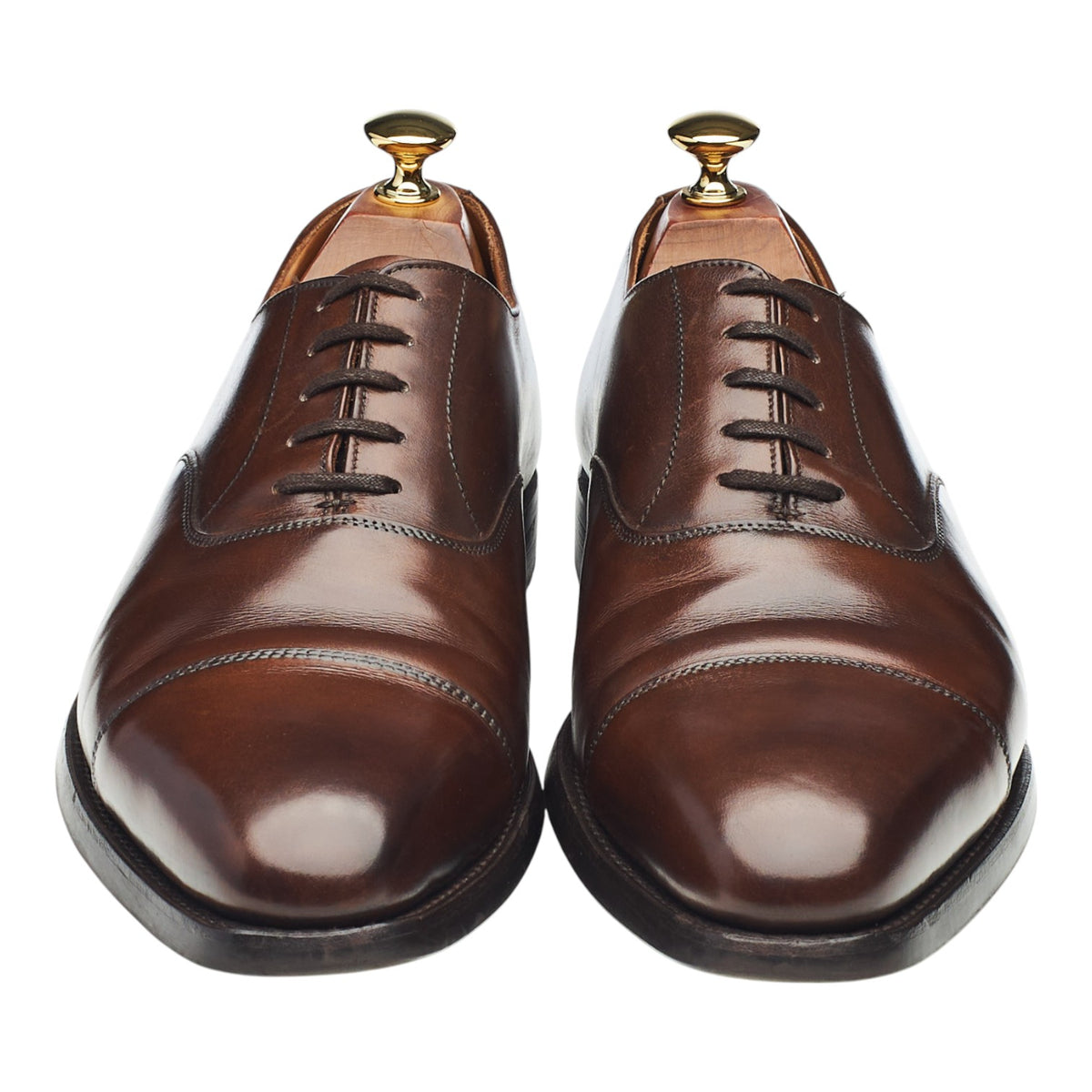 'Hallam' Dark Brown Leather Oxford UK 9.5 E