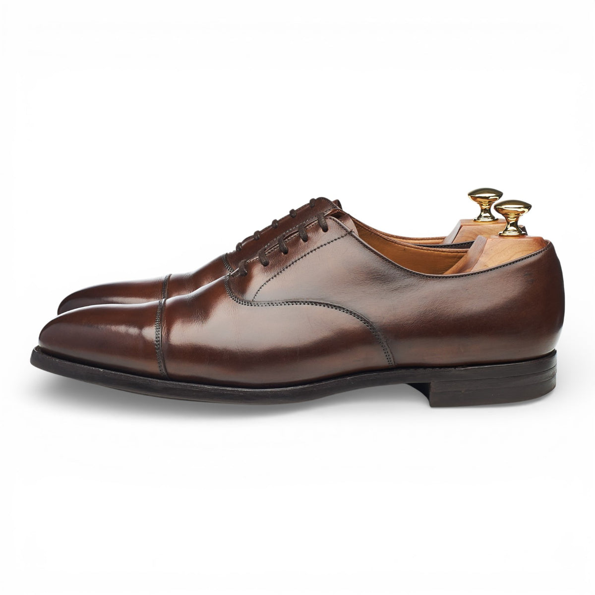 'Hallam' Dark Brown Leather Oxford UK 9.5 E