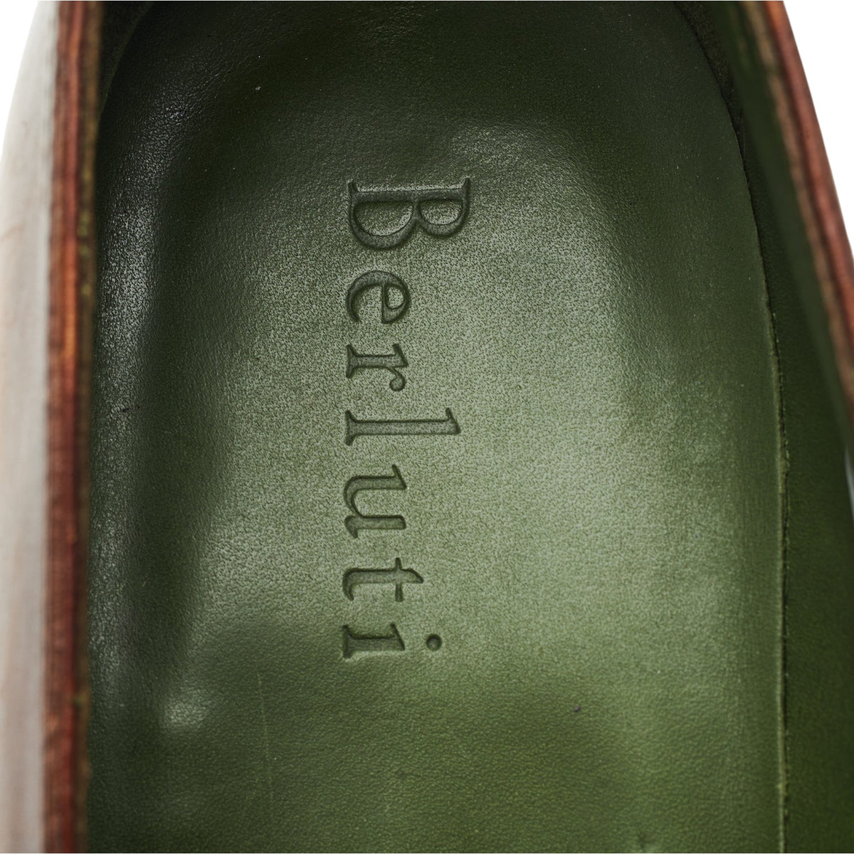 'Andy' Tan Brown Patina Leather Loafers UK 6