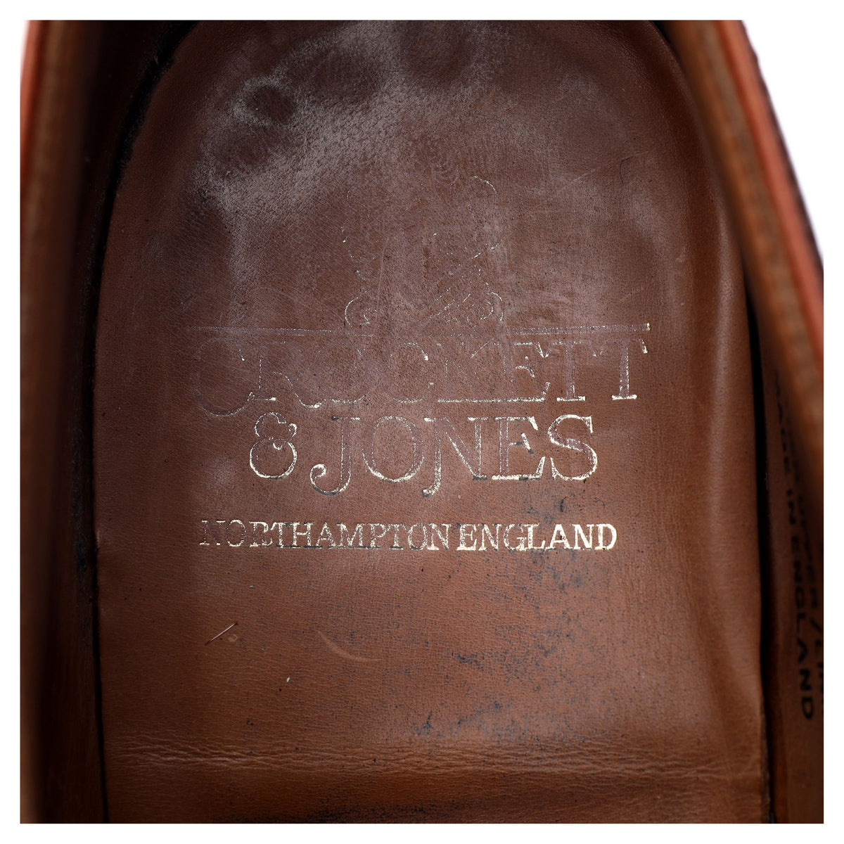 &#39;Westbourne&#39; Tan Brown Leather Oxford UK 7.5 E