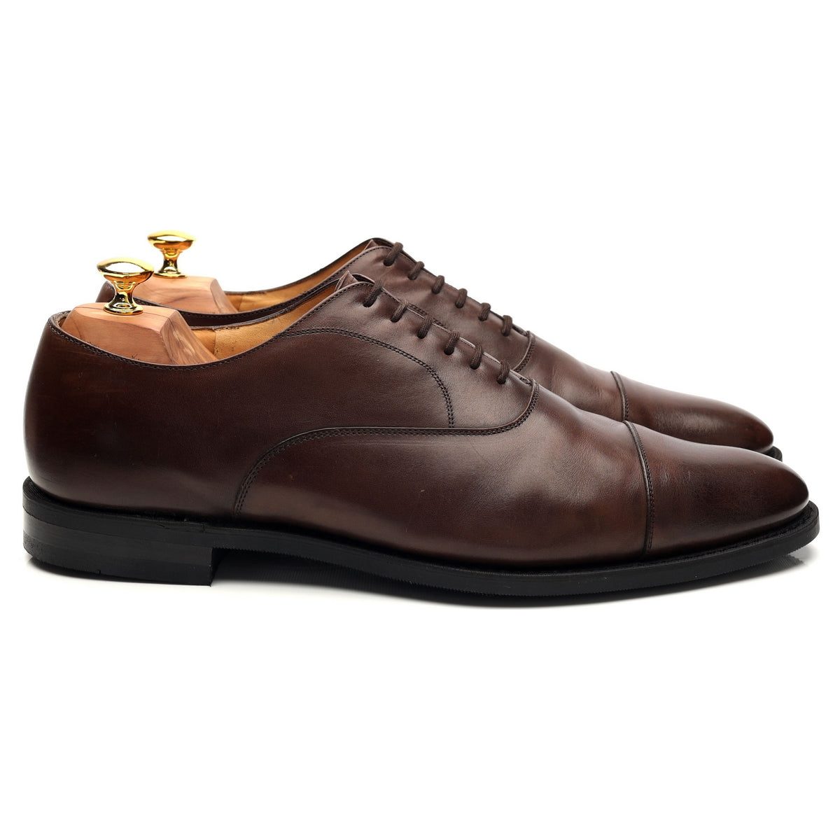 &#39;Coppice&#39; Brown Leather Oxford UK 11 F