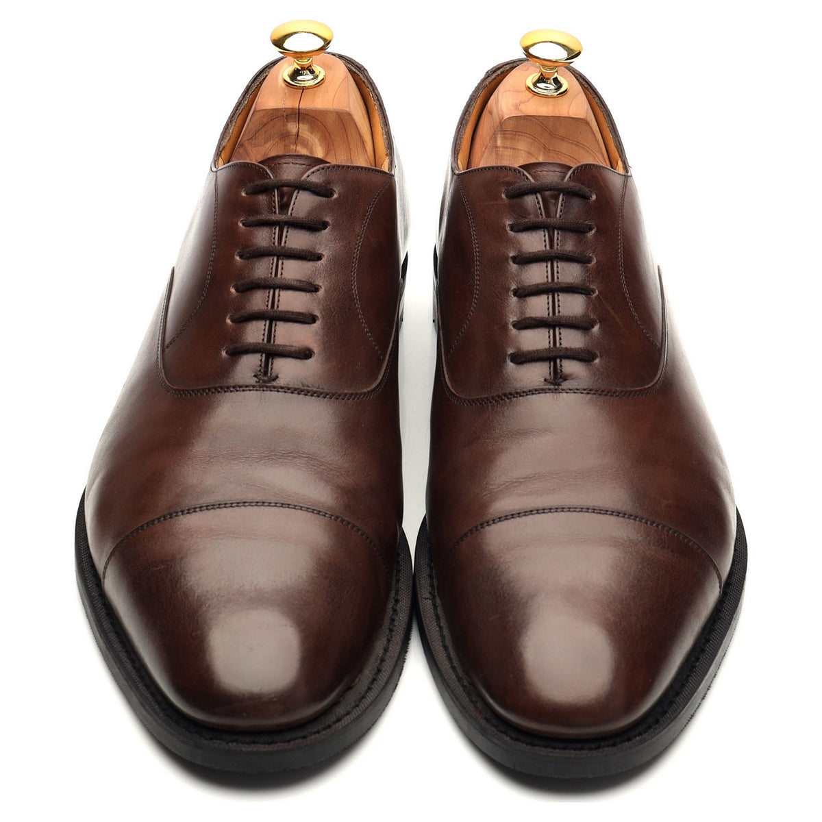 &#39;Coppice&#39; Brown Leather Oxford UK 11 F