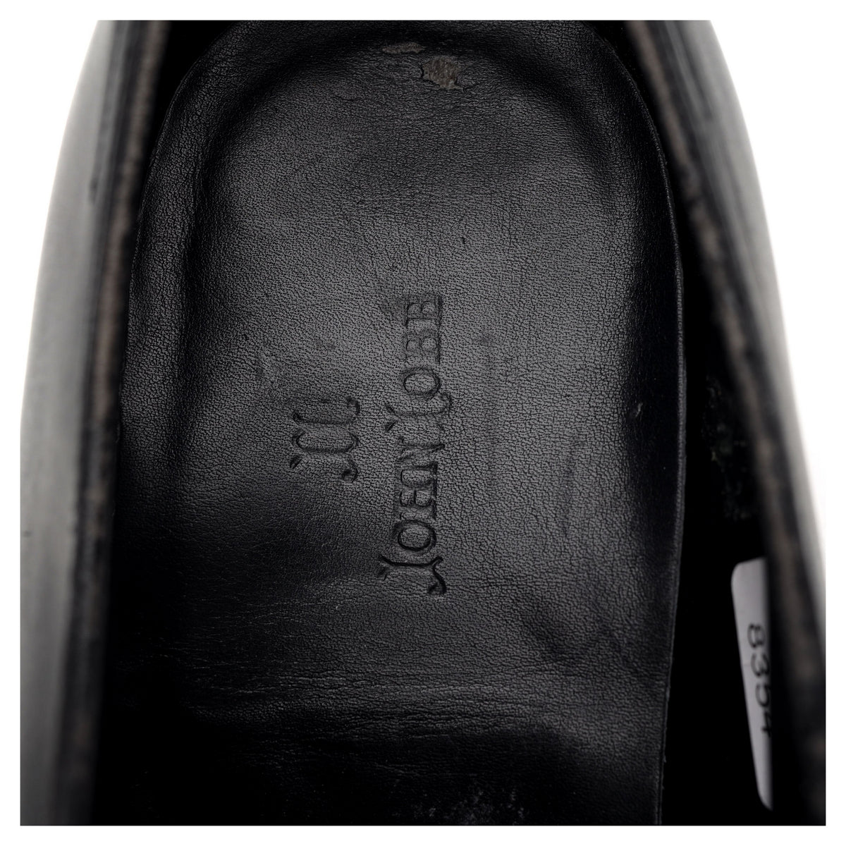 &#39;Philip II&#39; Black Leather Oxford UK 7 E