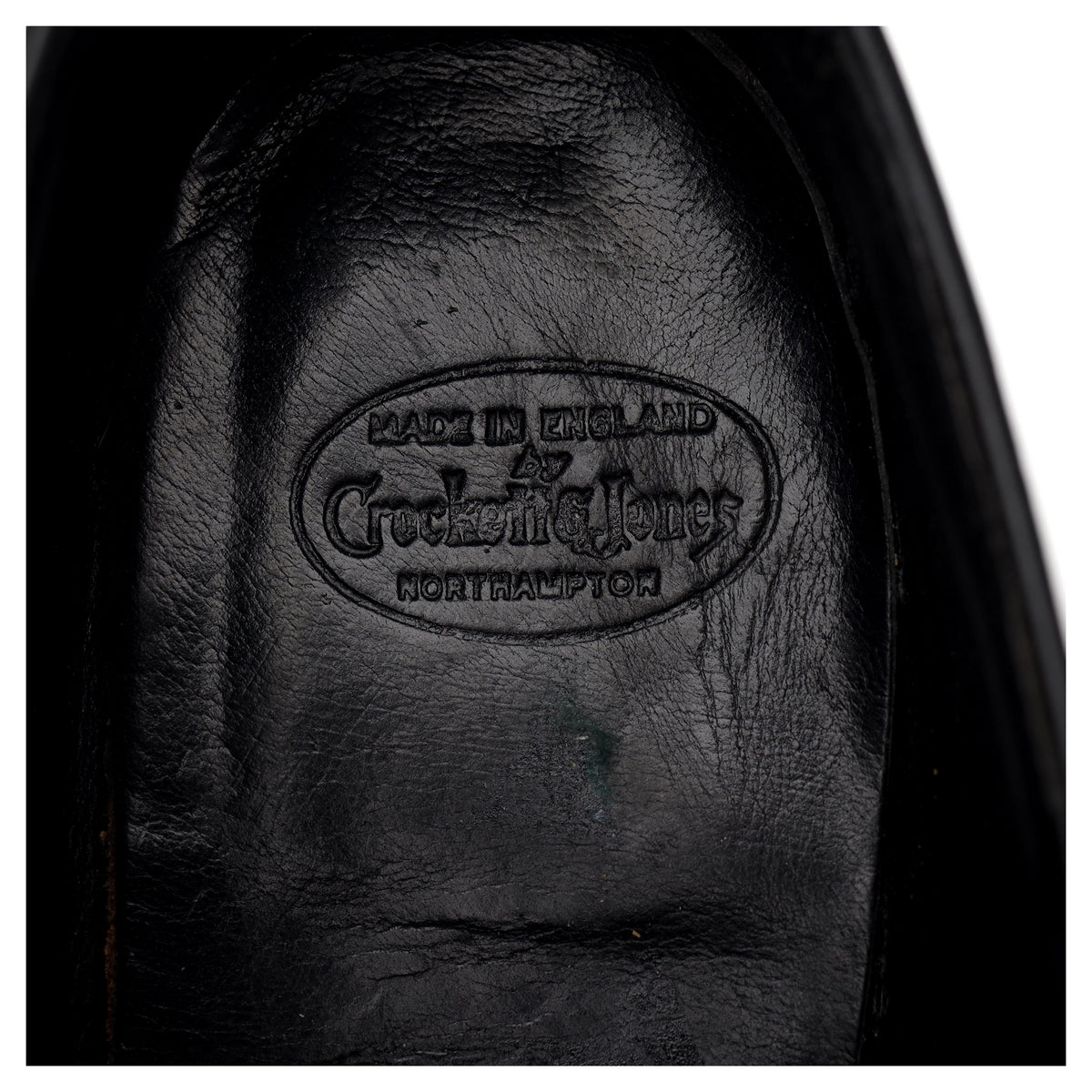 &#39;Barrington 2&#39; Black Leather Oxford Brogues UK 9 E