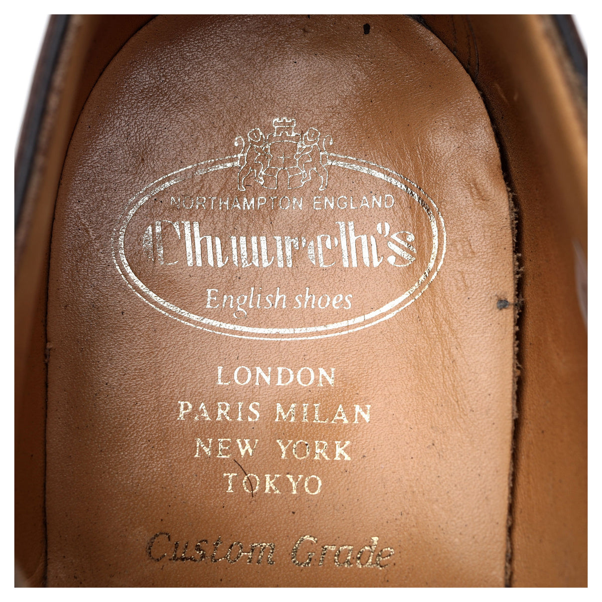 &#39;Shannon&#39; Dark Brown Leather Derby UK 8 G