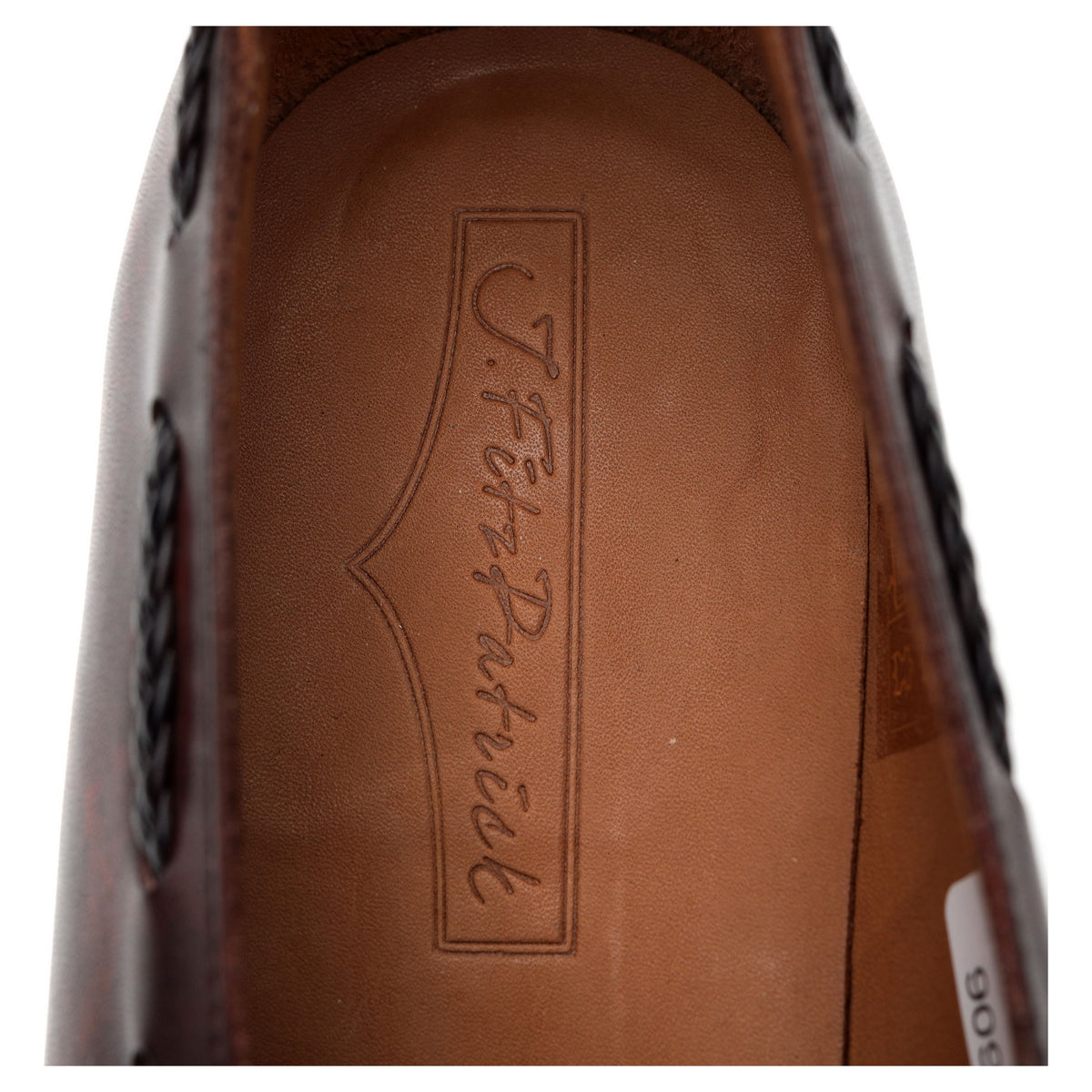 &#39;Eskapa&#39; Brown Museum Leather Tassel Loafers UK 7.5 E