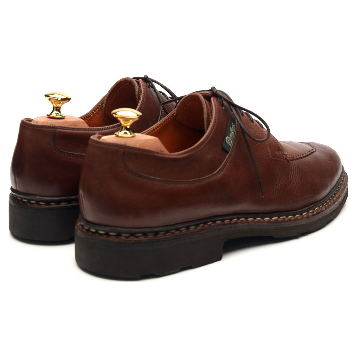 Avignon' Brown Leather Split Toe Derby UK 11 - Abbot's Shoes