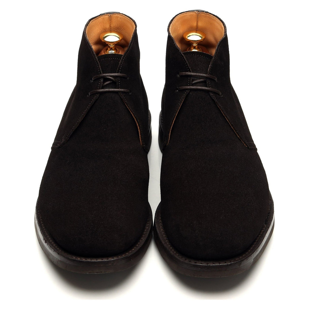 &#39;Jockey C&#39; Dark Brown Suede Chukka Boots UK 9 G