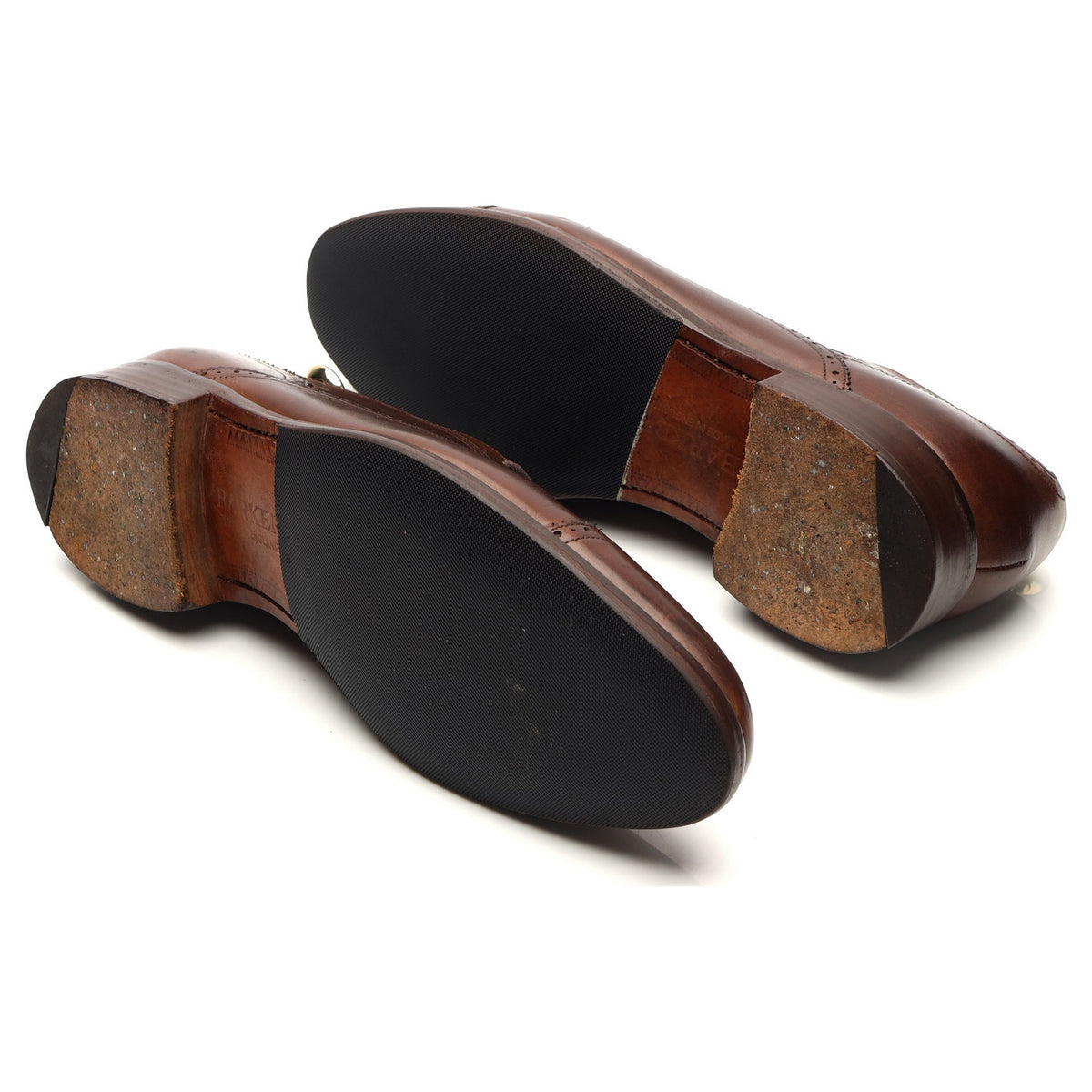 Brown Leather Oxford Brogues UK 8 G