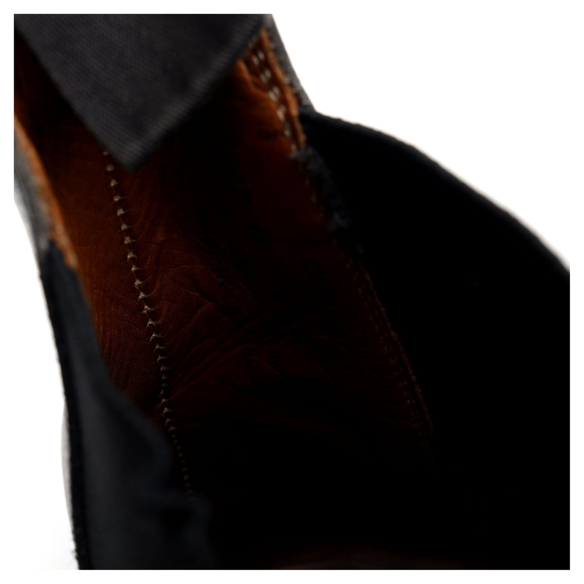 &#39;Chelsea&#39; Black Leather Chelsea Boots UK 9 E