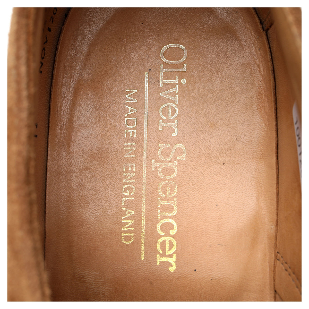 Oliver Spencer &#39;OSA262&#39; Sand Suede Double Monk Strap UK 11