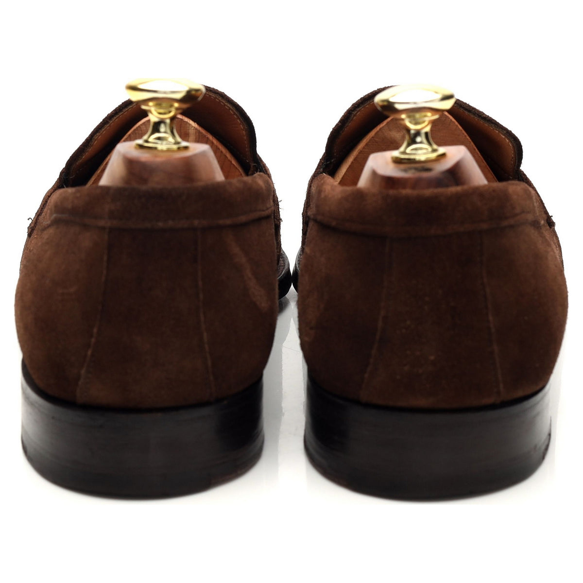 &#39;Cannon&#39; Brown Suede Loafers UK 7.5 F