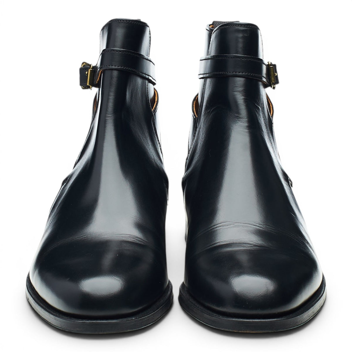 'Lambourne' Black Leather Boots UK 8.5 FX