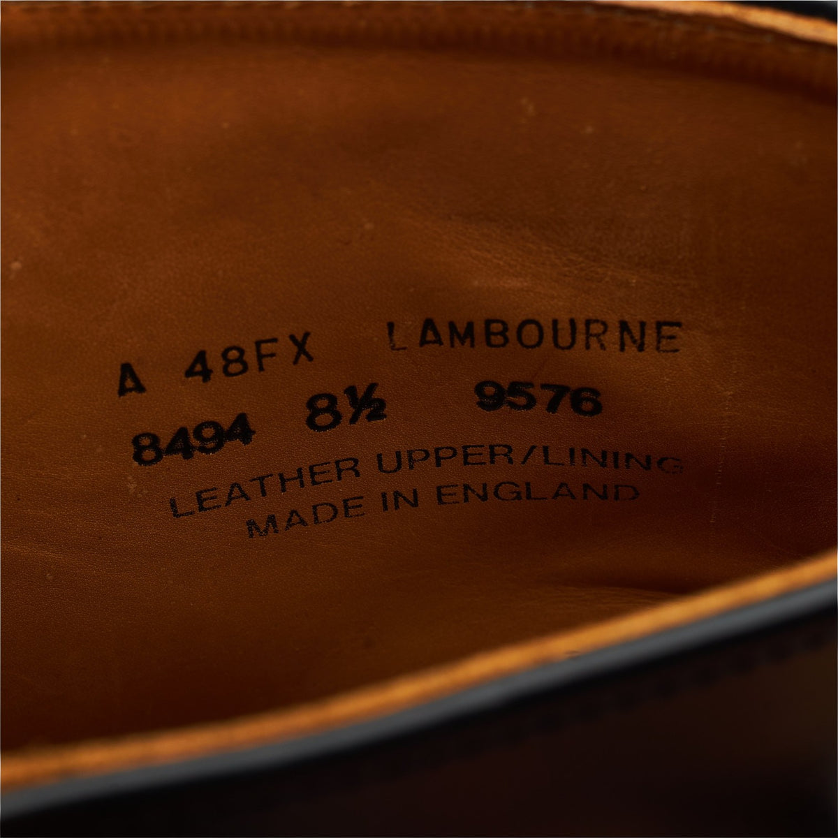 'Lambourne' Black Leather Boots UK 8.5 FX