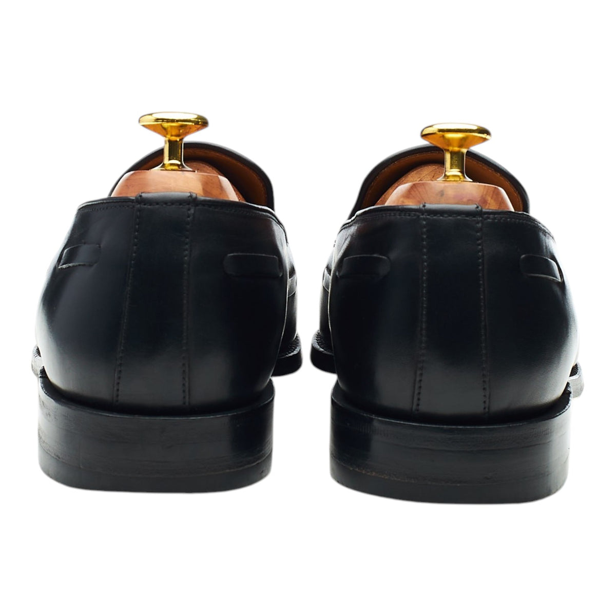 Charles Tyrwhitt 'Berwick' Black Leather Tassel Loafers UK 8 F