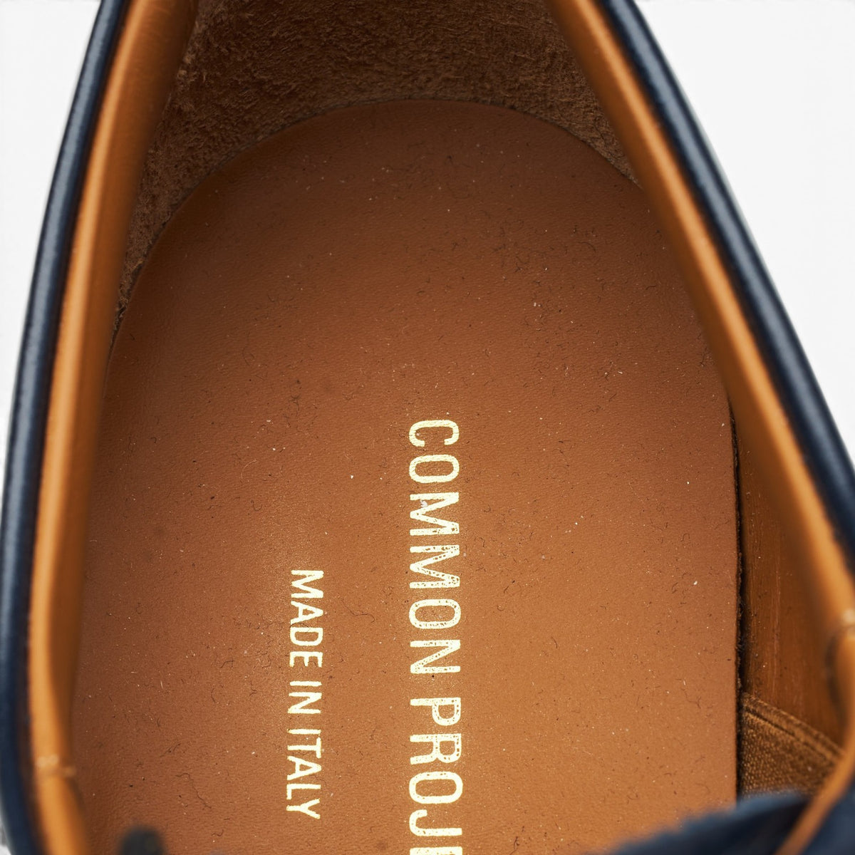 Navy Blue Leather Derby UK 6 EU 40