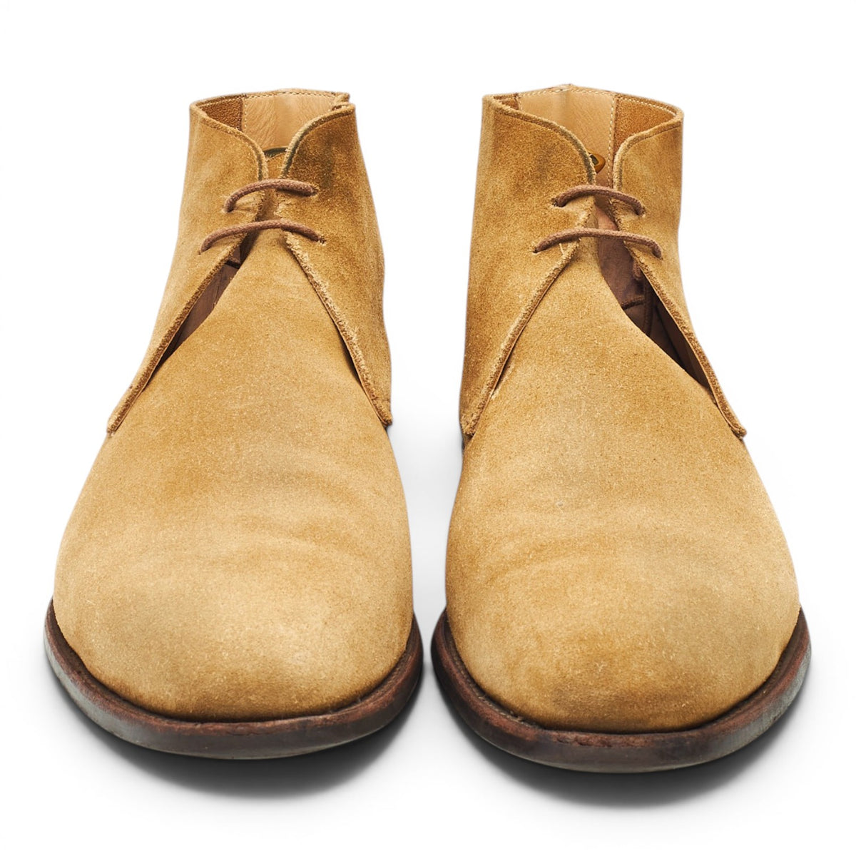 'Hayle' Sand Suede Chukka Boots UK 11 E
