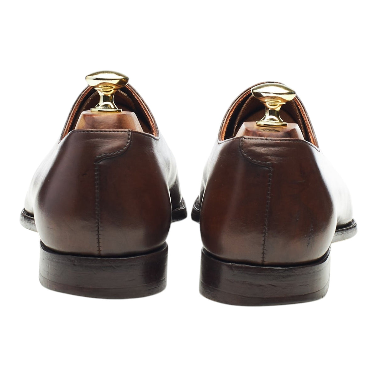 'Weymouth 2' Dark Brown Leather Wholecut Oxford UK 7.5 E