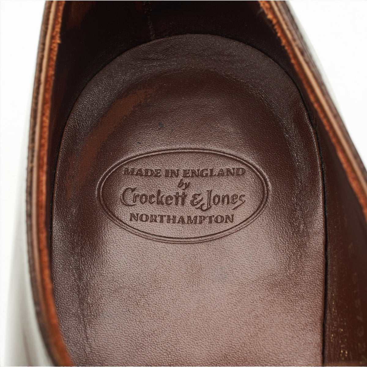 'Weymouth 2' Dark Brown Leather Wholecut Oxford UK 7.5 E