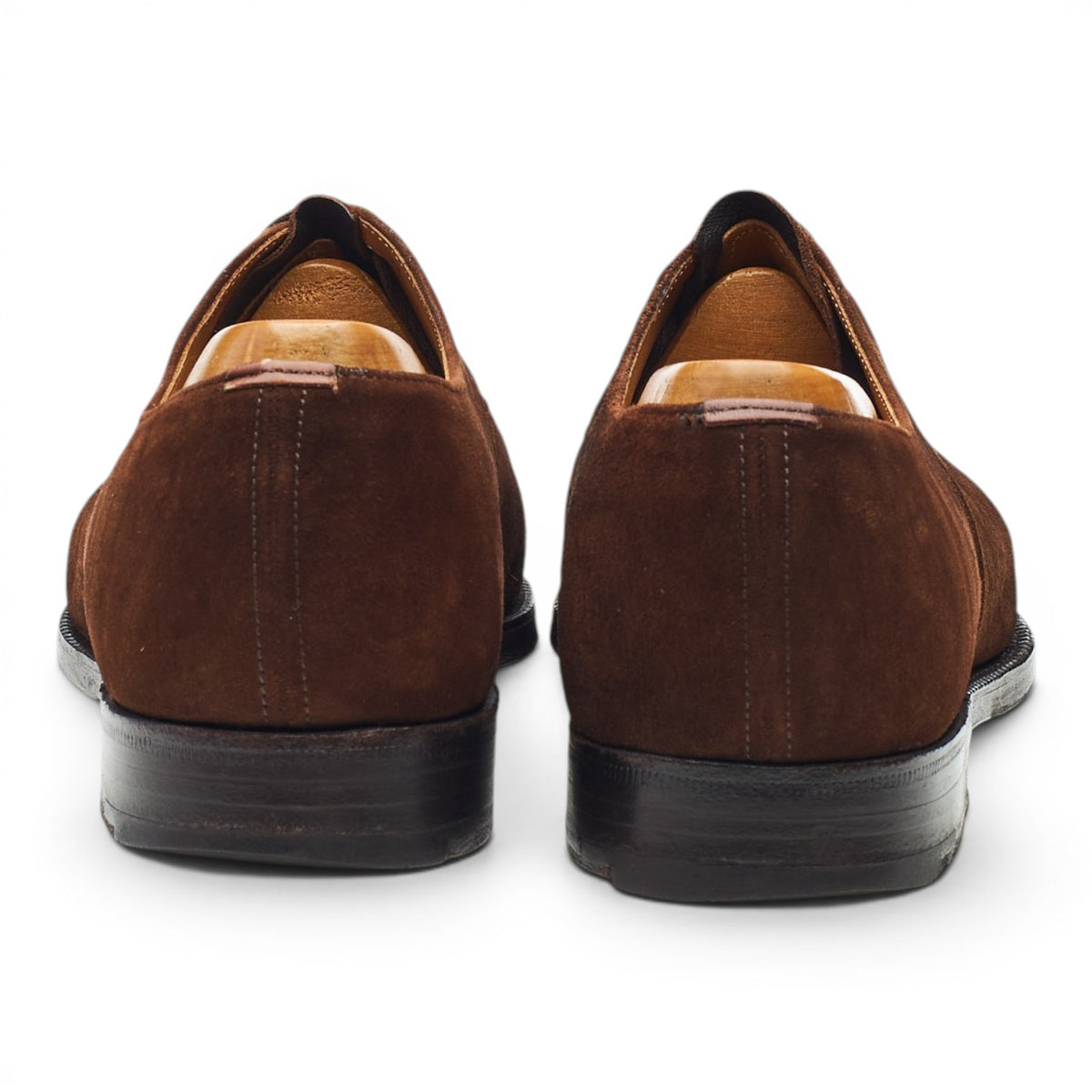 'Asquith' Dark Brown Suede Oxford UK 8 F