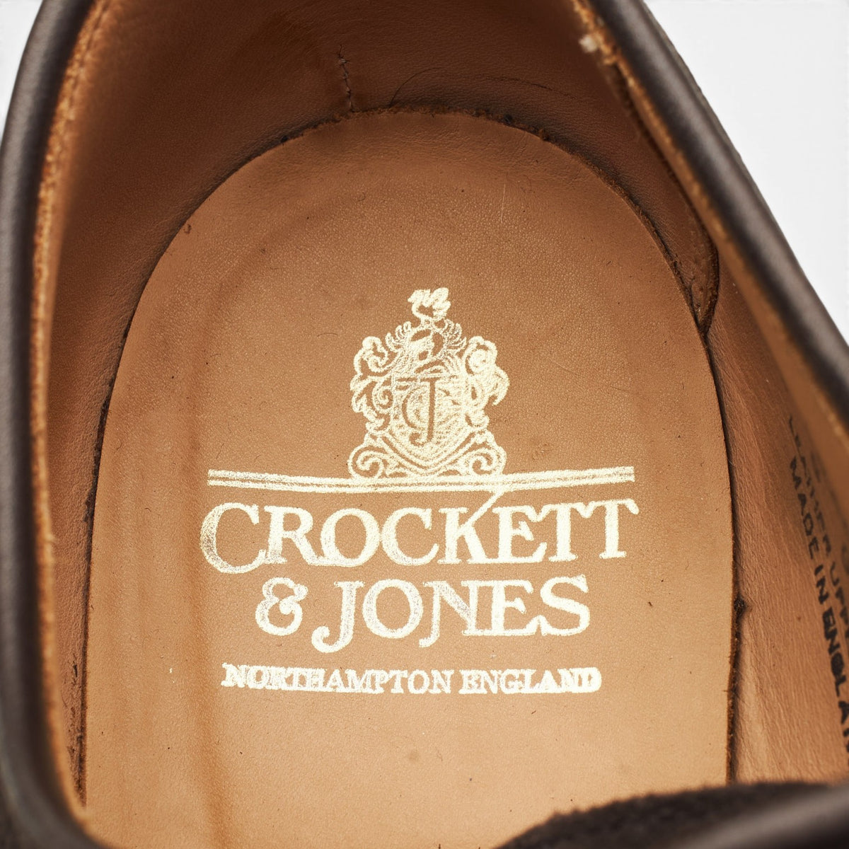 'Bradford' Dark Brown Suede Derby UK 8 G