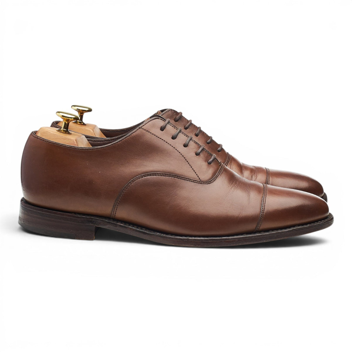 1880 'Aldwych' Brown Leather Oxford UK 8 F
