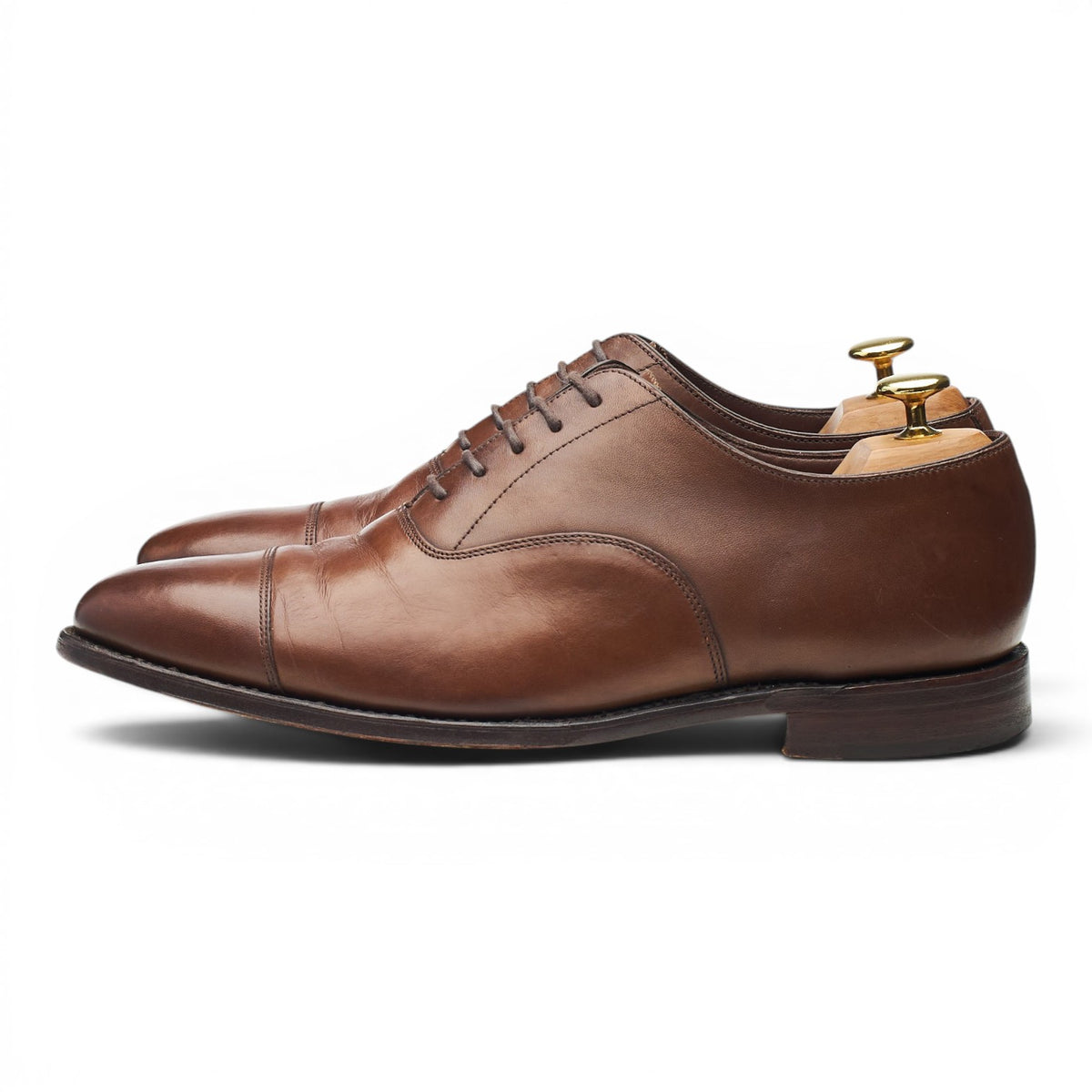 1880 'Aldwych' Brown Leather Oxford UK 8 F