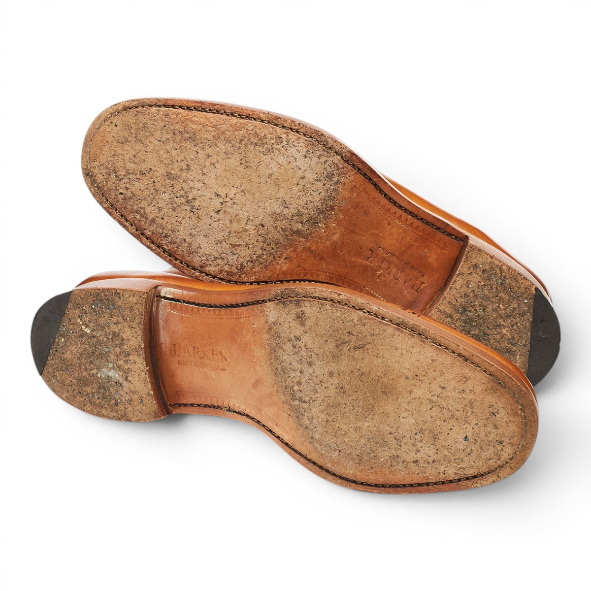 'Foley' Tan Brown Leather Brogue Boots UK 9 FX