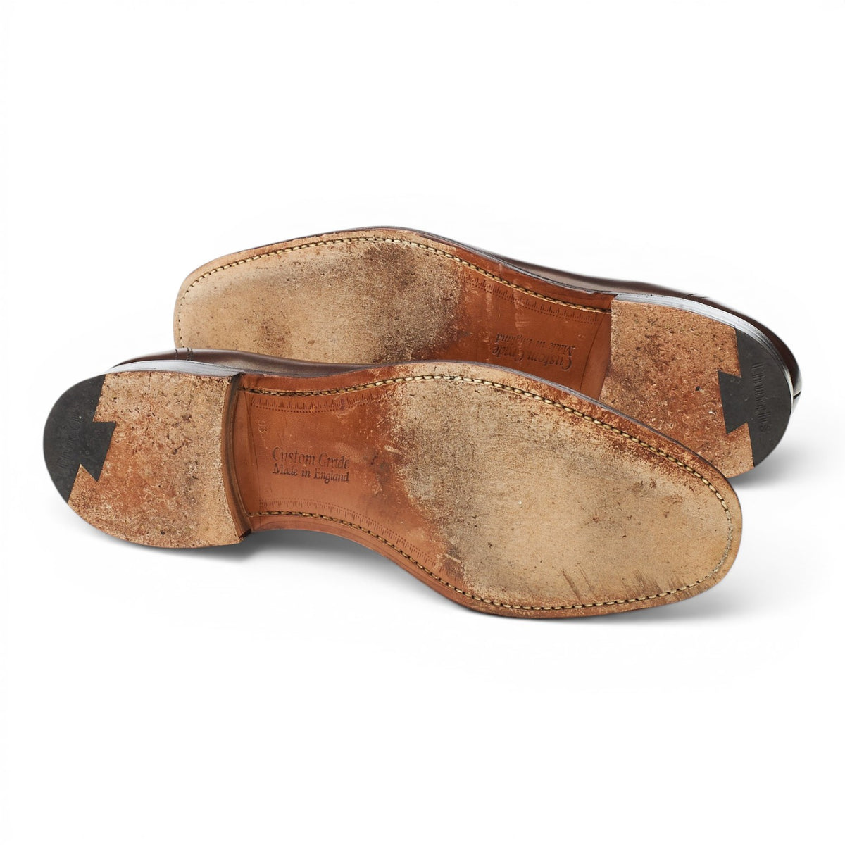 'Kingsley 2' Dark Brown Leather Tassel Loafers UK 9.5 G