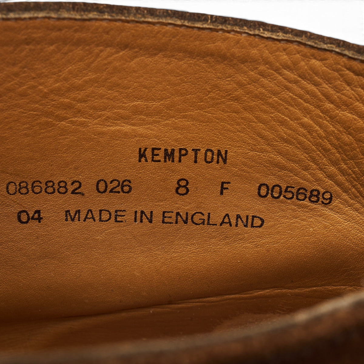 1880 'Kempton' Snuff Brown Suede Chukka Boots UK 8 F