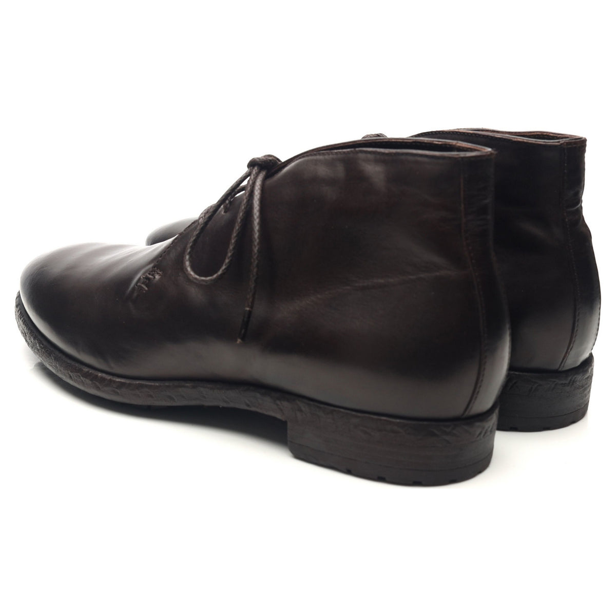 Dark Brown Leather Chukka Boots UK 6 EU 40