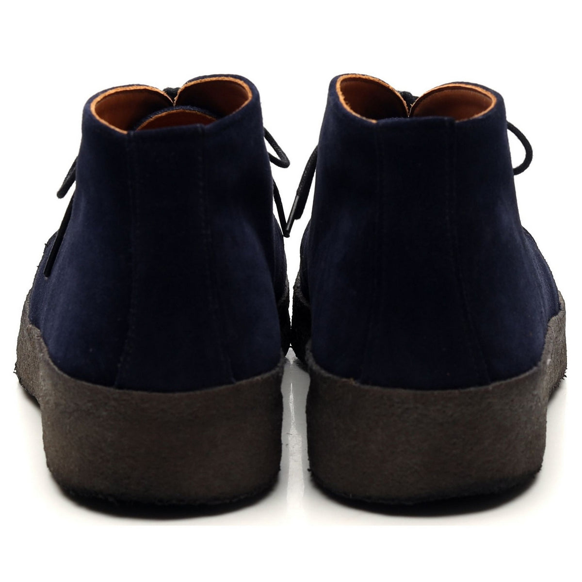 &#39;Joel&#39; Navy Blue Suede Chukka Boots UK 9 F