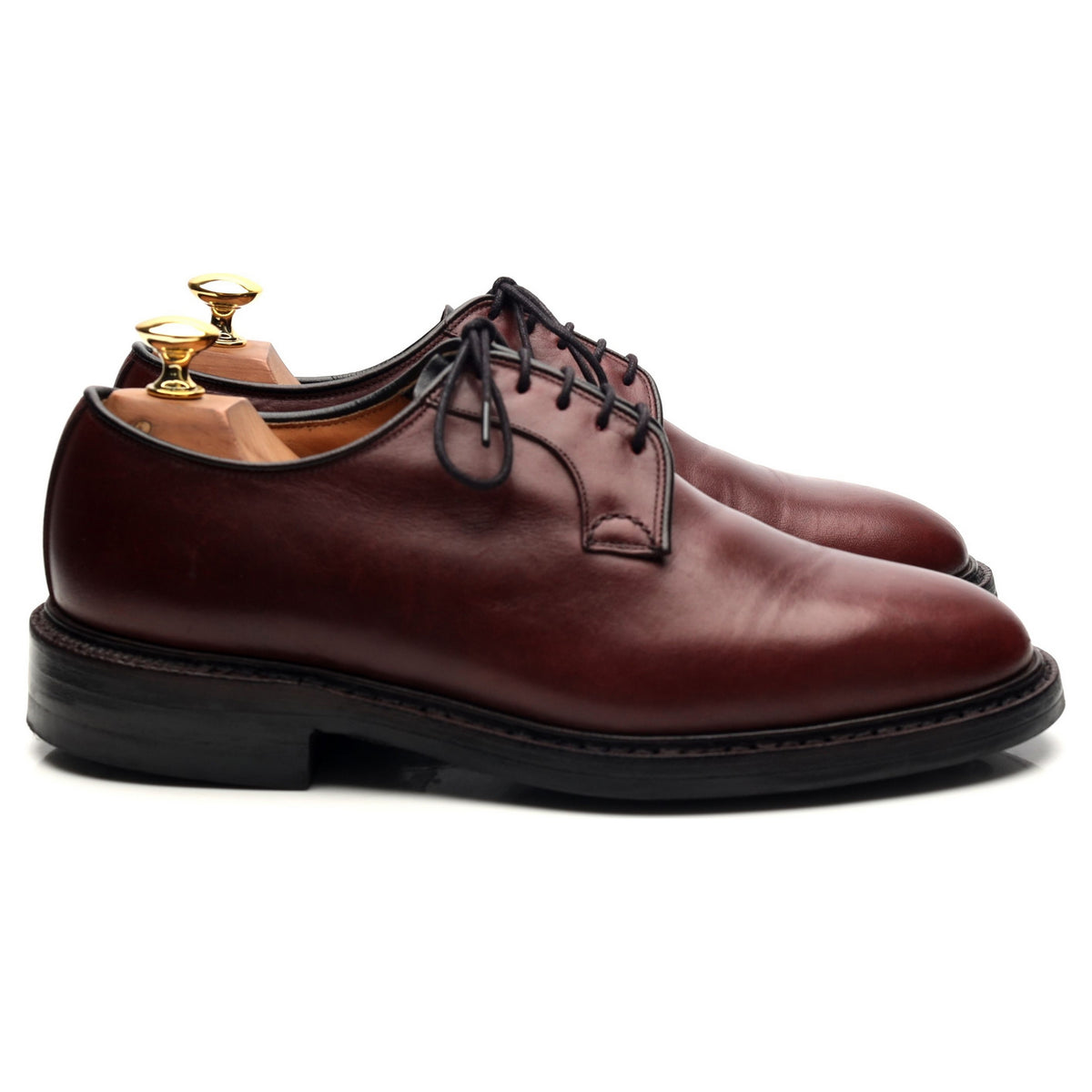 &#39;Chapel&#39; Burgundy Leather Derby UK 6.5 F