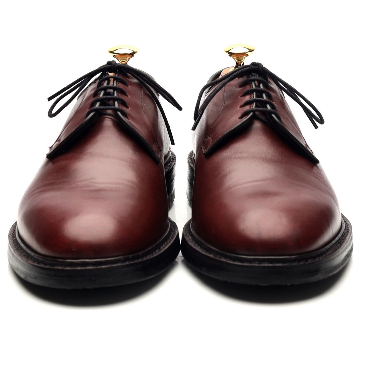 &#39;Chapel&#39; Burgundy Leather Derby UK 6.5 F