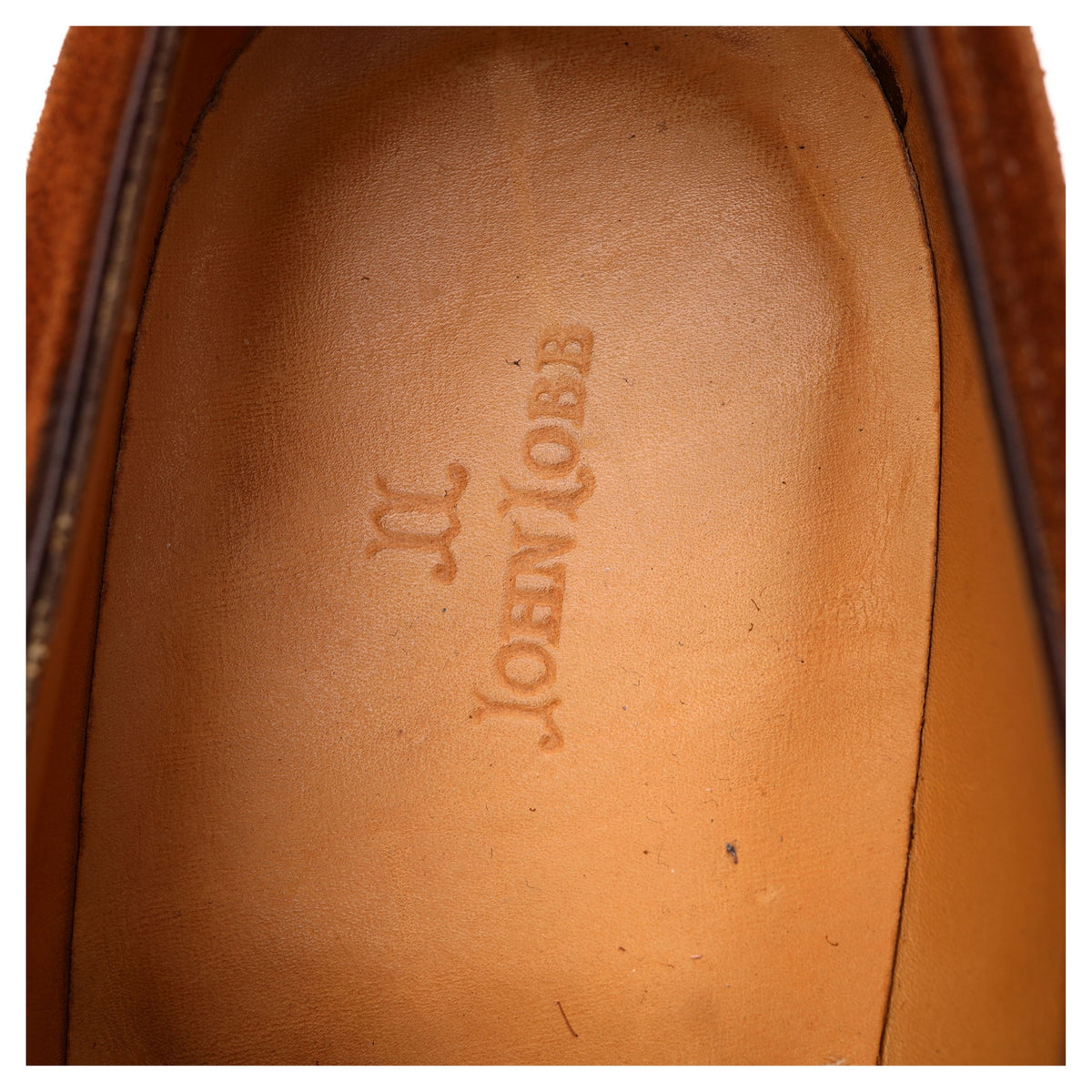 &#39;Avon&#39; Tan Brown Suede Oxford UK 9 E