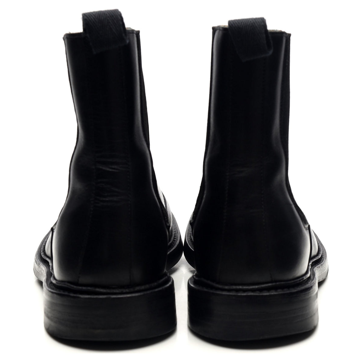 Margaret Howell Black Leather Boots UK 9.5