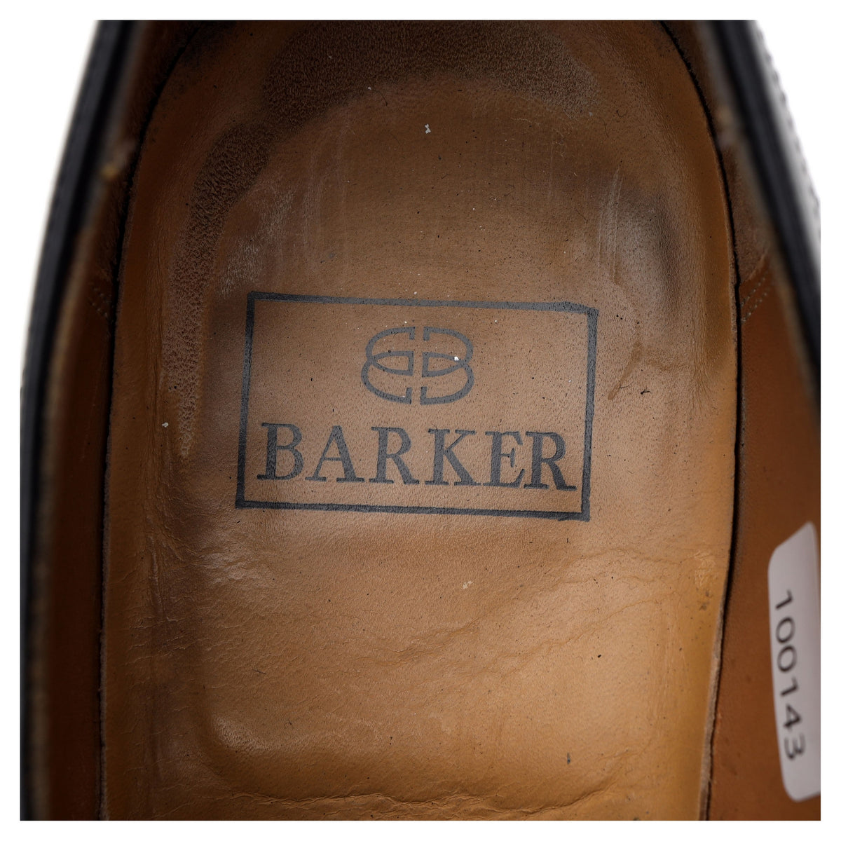&#39;Glasgow&#39; Black Leather Oxford Brogues UK 9.5 G
