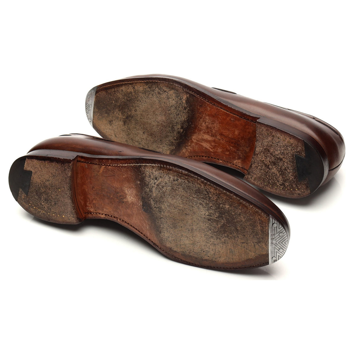 &#39;Cavendish 2&#39; Dark Brown Leather Tassel Loafers UK 9.5 E