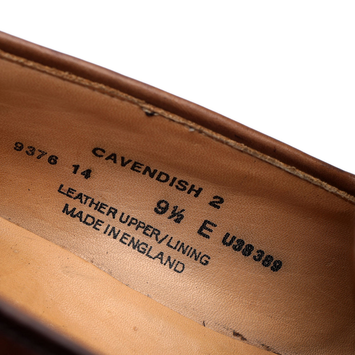 &#39;Cavendish 2&#39; Dark Brown Leather Tassel Loafers UK 9.5 E