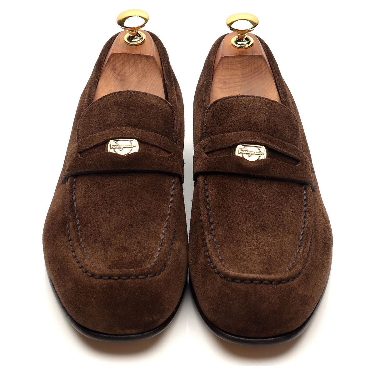 &#39;Madison&#39; Brown Suede Loafers UK 6.5 EEE