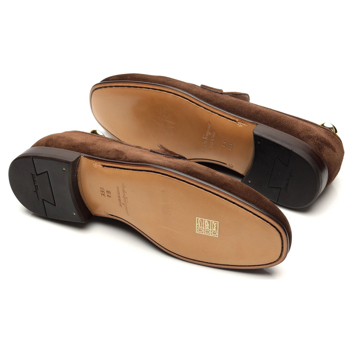 &#39;Madison&#39; Brown Suede Loafers UK 6.5 EEE